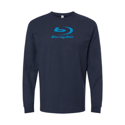 Youth Blu-Ray Logo Cotton Long Sleeve T-Shirt