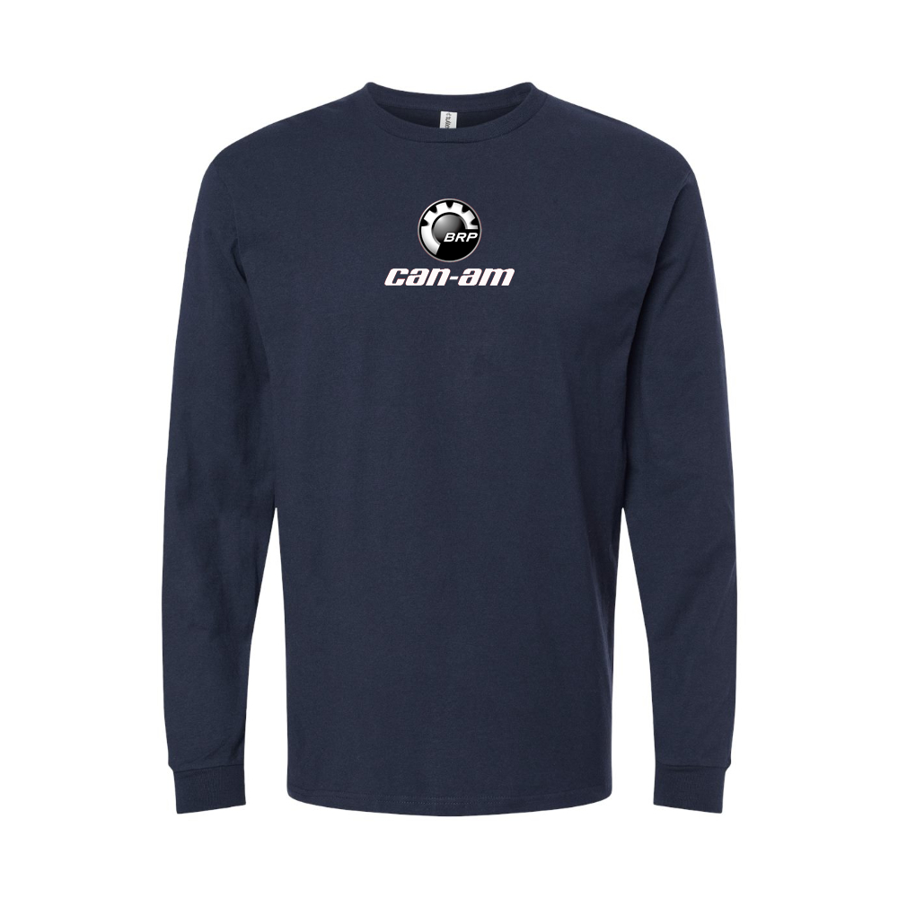 Youth Can-Am Logo Cotton Long Sleeve T-Shirt