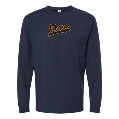 Men's Bakersfield Blaze Logo Long Sleeve T-Shirt