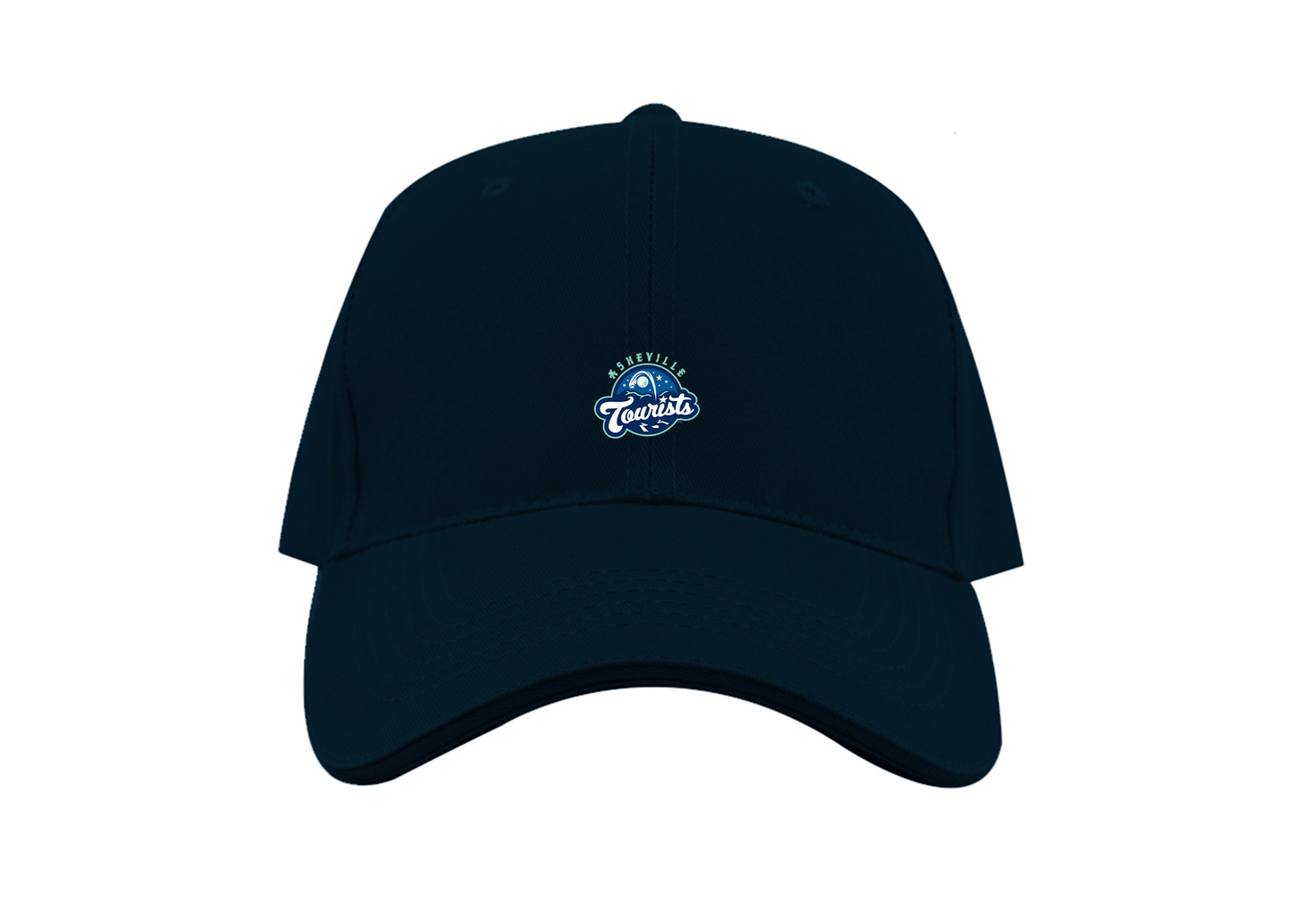 Asheville Tourists Logo Dad Baseball Cap Hat