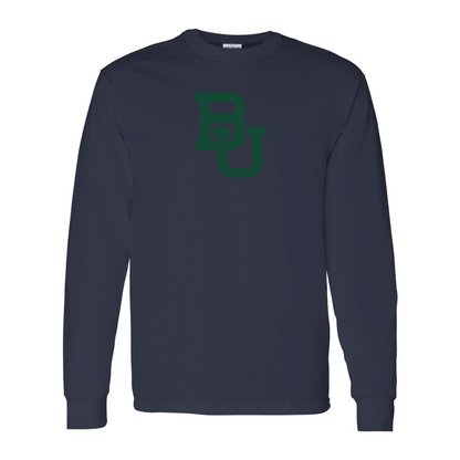 Men's  Baylor Bears Gildan Heavy Cotton Long Sleeve T-Shirt