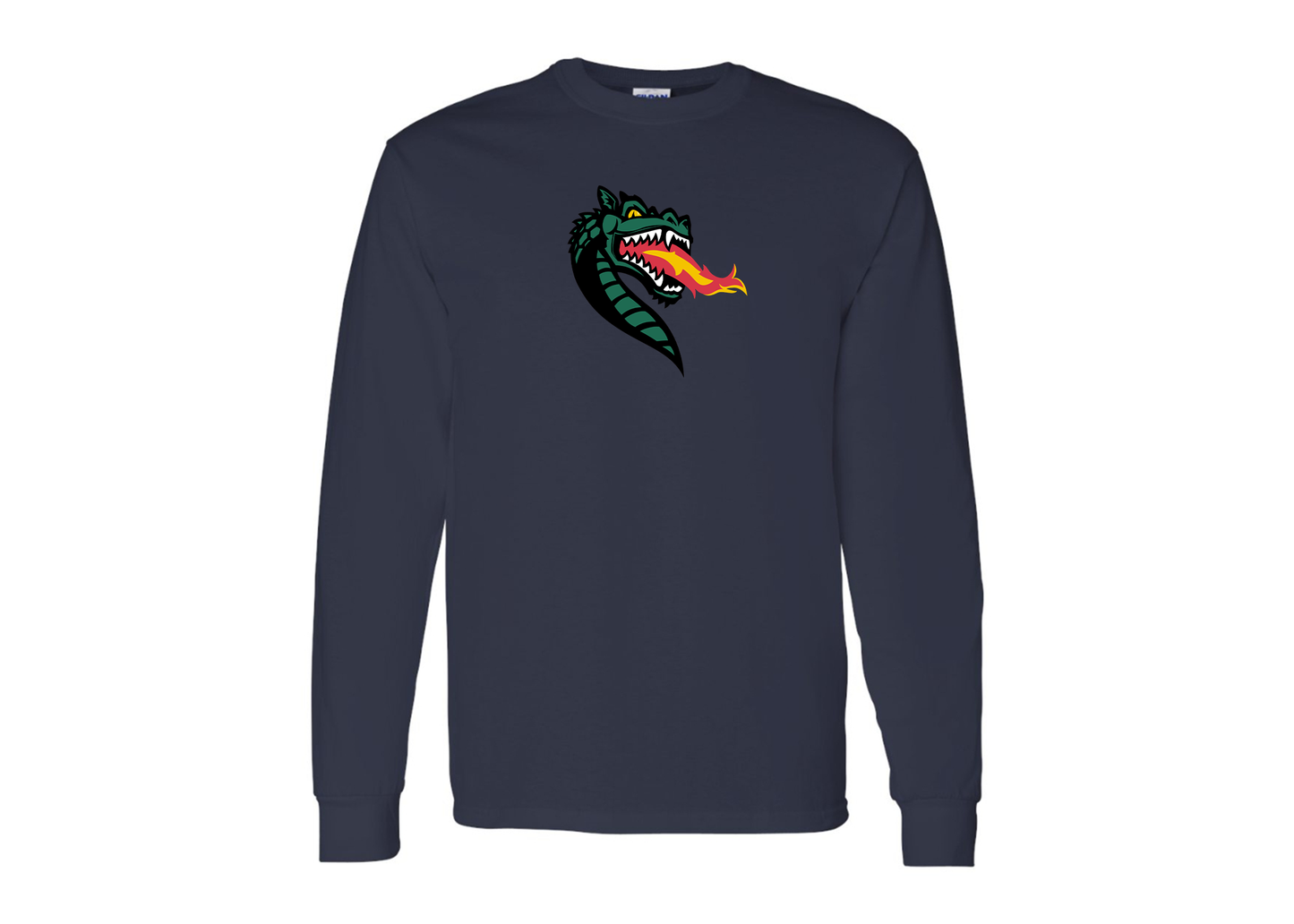 Men's UAB Blazers Gildan Heavy Cotton Long Sleeve T-Shirt