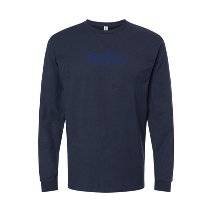 Men's Three Olives Logo Long Sleeve T-Shirt