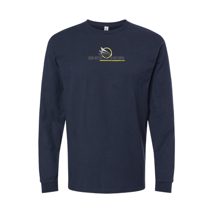 Youth Bellier Automobiles Logo Cotton Long Sleeve T-Shirt