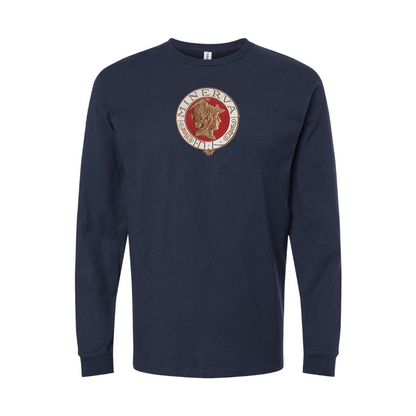 Men's Minerva Cars Logo Long Sleeve T-Shirt