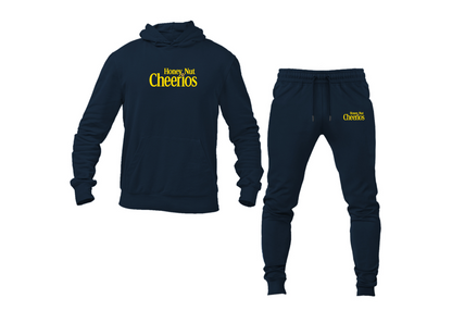 Men's Honey Nut Cheerios Logo Hoodie Joggers Set