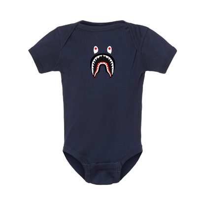 BAPE Shark Logo Baby Onesie Romper
