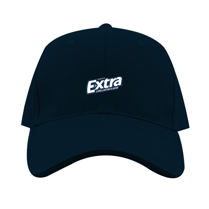 Extra Gum Logo  Dad Baseball Cap Hat