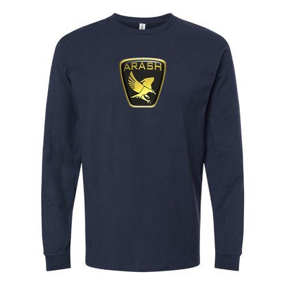 Men's Arash  Logo Cotton Long Sleeve T-Shirt