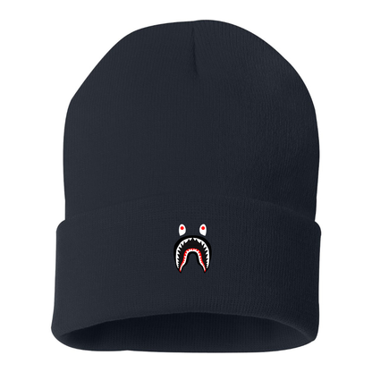 BAPE Shark Logo Beanie Hat