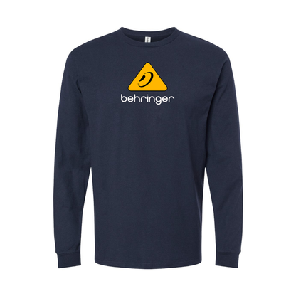 Youth Behringer  Logo Cotton Long Sleeve T-Shirt