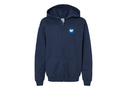 Gildan Heavy Blend Youth WMG Full Zip Hooded Sweatshirt
