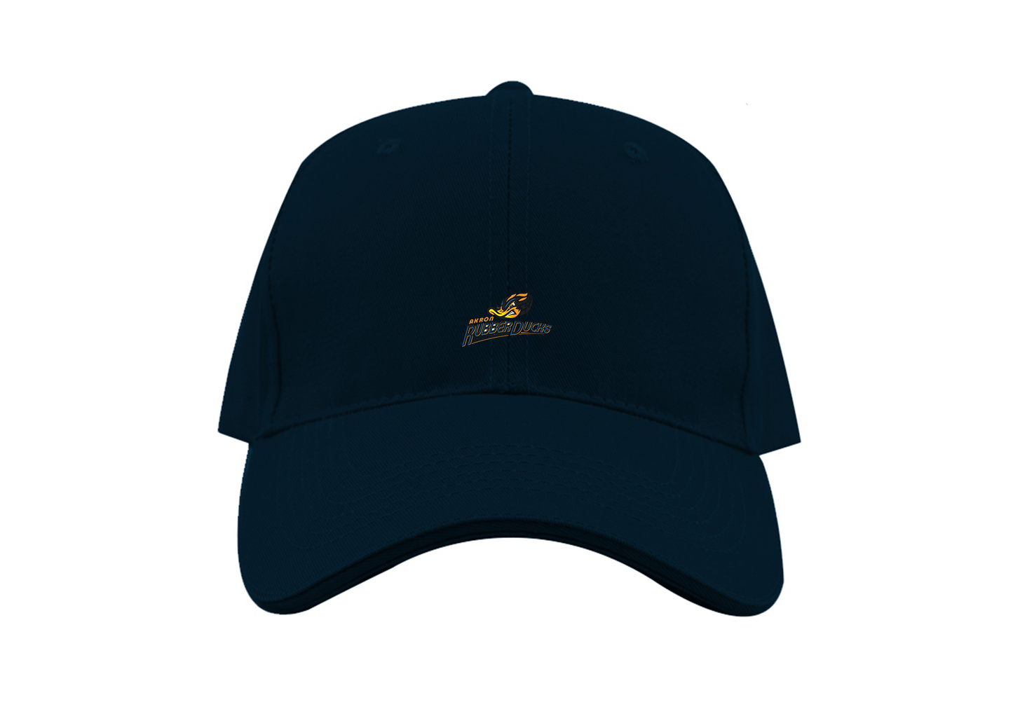 Akron RubberDucks Logo Dad Baseball Cap Hat