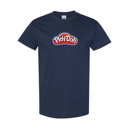 Men's Play Doh Logo Cotton T-Shirt