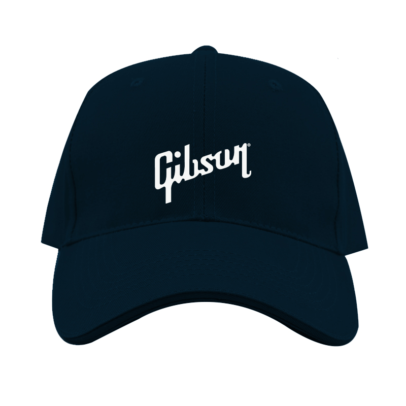Gibson Logo Dad Baseball Cap Hat