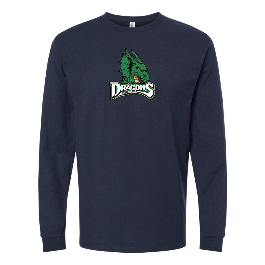 Men's Dayton Dragons Logo Cotton Long Sleeve T-Shirt