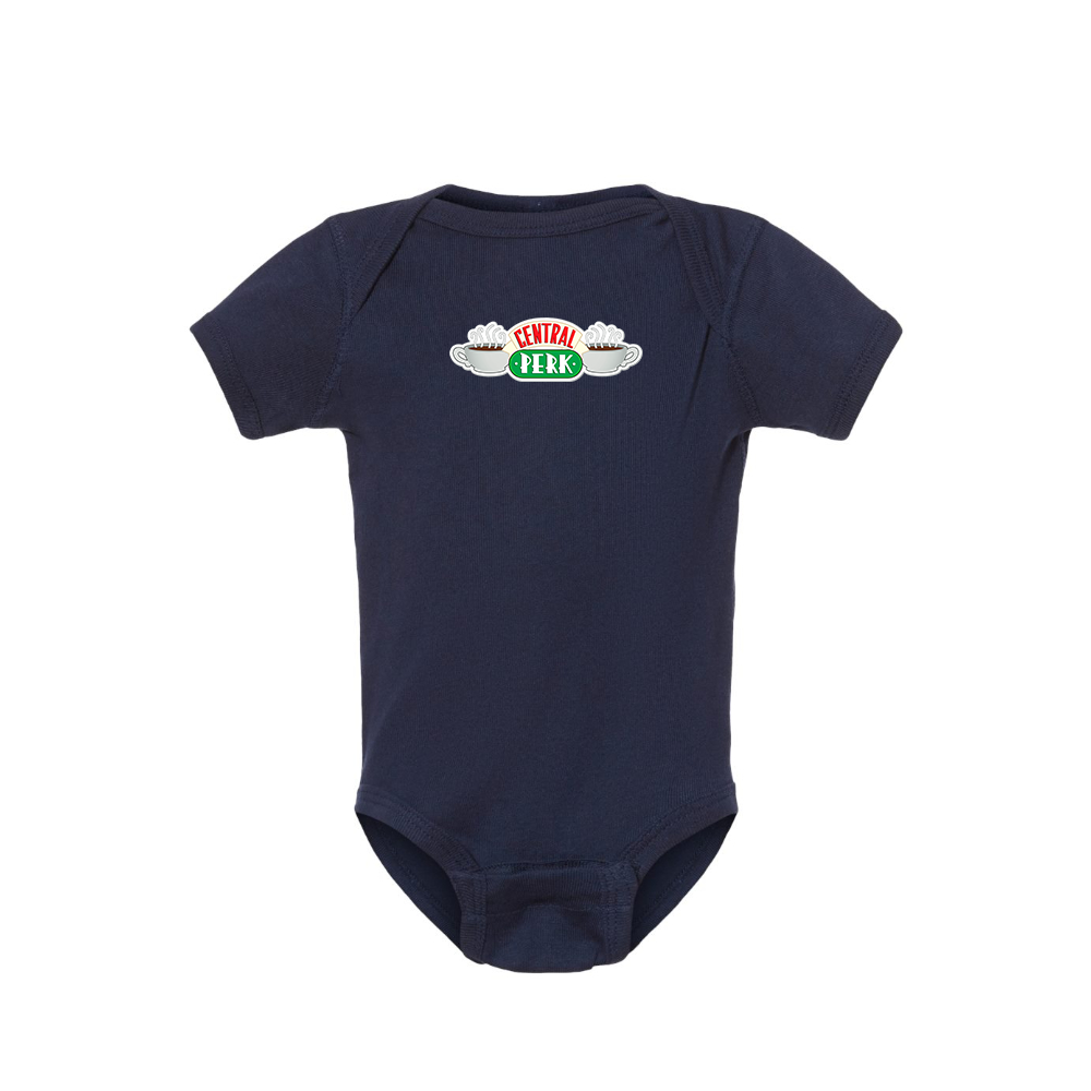 Central Perk Logo Baby Romper Onesie