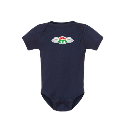 Central Perk Logo Baby Romper Onesie