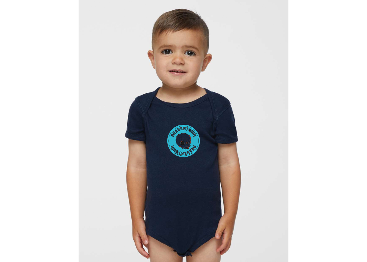 Beavertown Brewery Rabbit Skins Infant Baby Rib Bodysuit