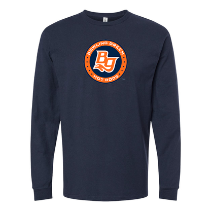 Youth Bowling Green Hot Rods Logo Long sleeves