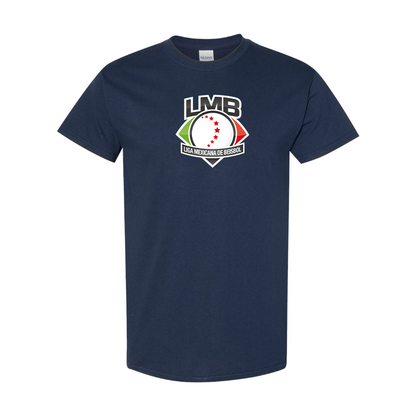 Men's Liga Mexicana de Béisbol Logo Cotton T-Shirt