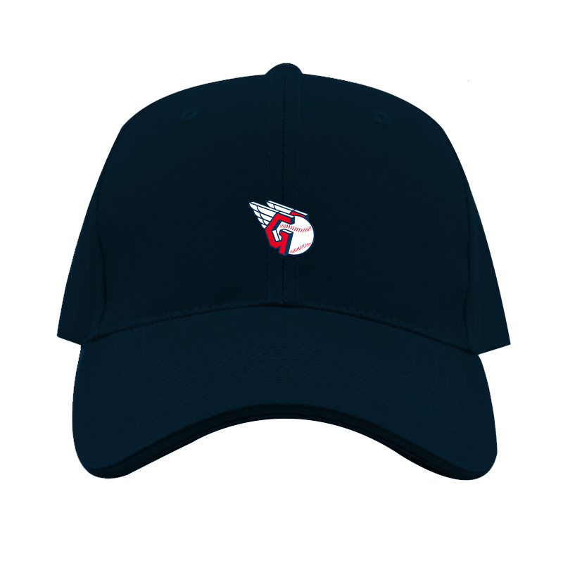 Cleveland Guardians  Logo  Dad Baseball Cap Hat