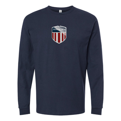 Men's Trion SuperCars Logo Long Sleeve T-Shirt