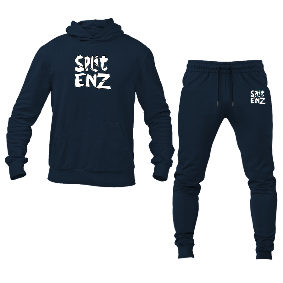 Men's Split Enz Logo Hoodie Joggers Set