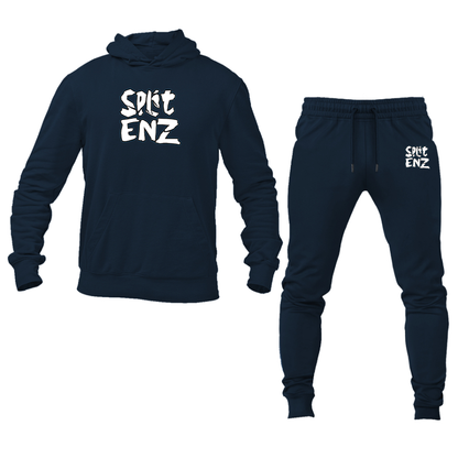 Men's Split Enz Logo Hoodie Joggers Set