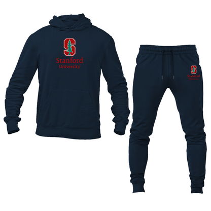 Men's  Stanford University Logo Hoodie Joggers Set