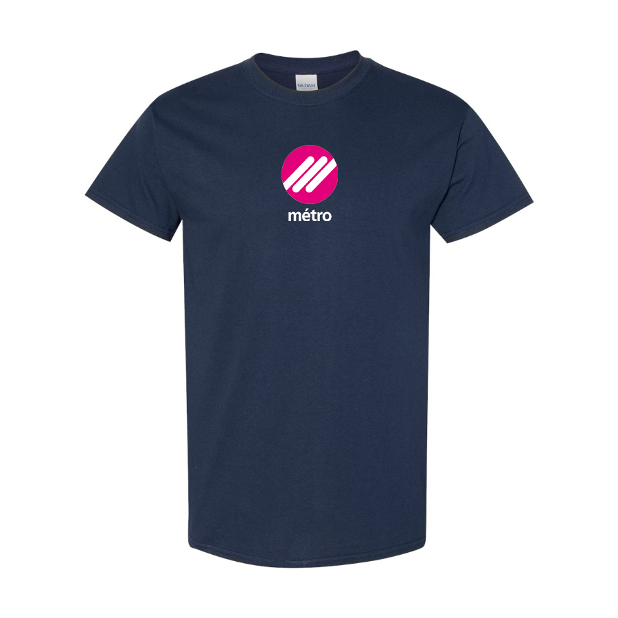 Men's Lausanne Métro Logo  Cotton T-Shirt