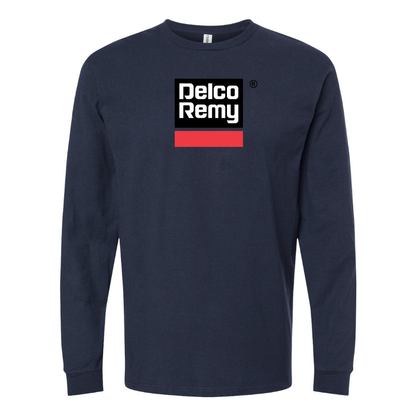 Men's Delco Remy Logo Cotton Long Sleeve T-Shirt