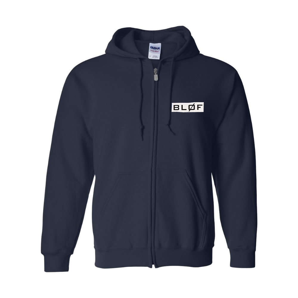 Men's   BLØF   Gildan  Heavy Blend Full Zip Hooded Sweatshirt