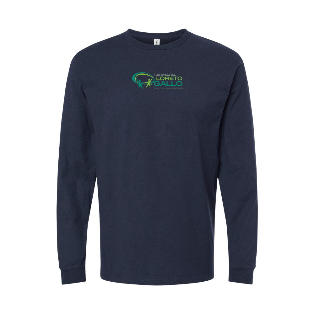 Youth Farmacia Loreto Gallo Logo Cotton Long Sleeve T-Shirt