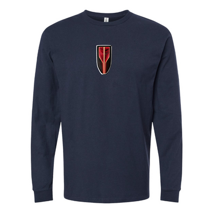 Youth Hongqi Logo Cotton Long Sleeve T-Shirt