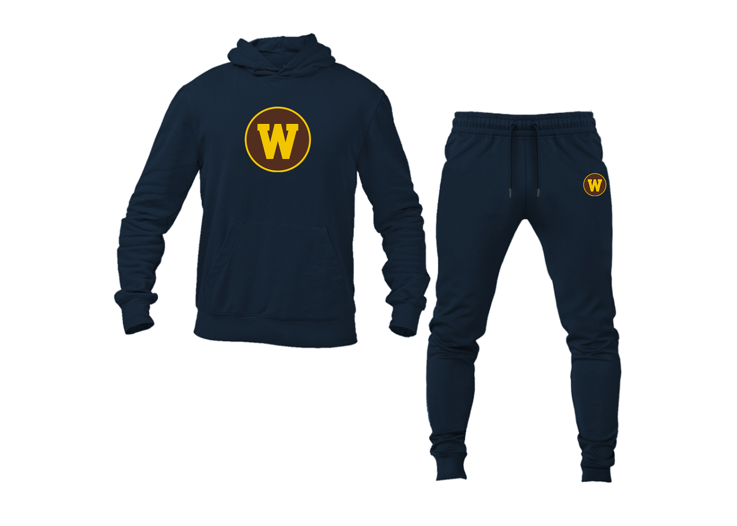 Men's Western Michigan Broncos Hoodie Joggers Set