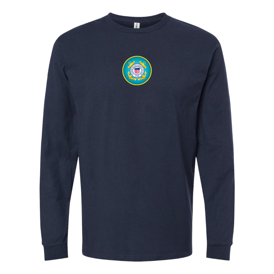 Youth  Coast Guard Logo Cotton Long Sleeve T-Shirt