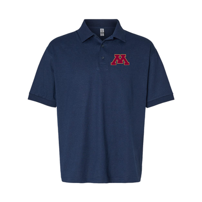 Men's Minnesota Golden Gophers Logo Dry Blend Polo