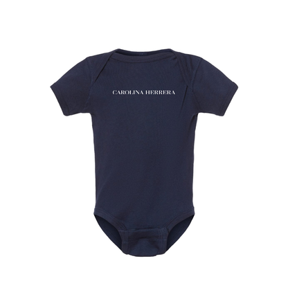 Carolina Herrera Logo Baby Romper Onesie