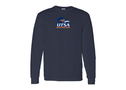 Men's Texas SA Roadrunners Gildan Heavy Cotton Long Sleeve T-Shirt