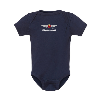 Hispano Suiza Logo Baby Romper Onesie