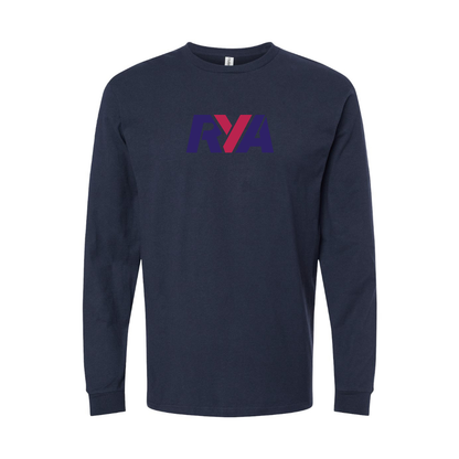 Youth Rya Logo Cotton Long Sleeve T-Shirt