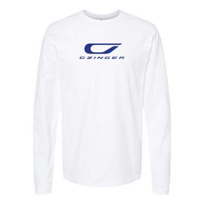 Men's Czinger Logo Cotton Long Sleeve T-Shirt