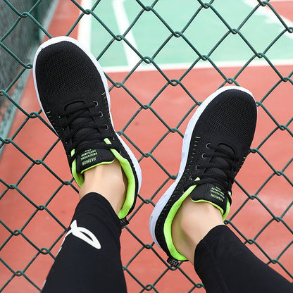 Breathable Athletic Sneakers with Advanced Shock Absorption and Non-Slip Sole