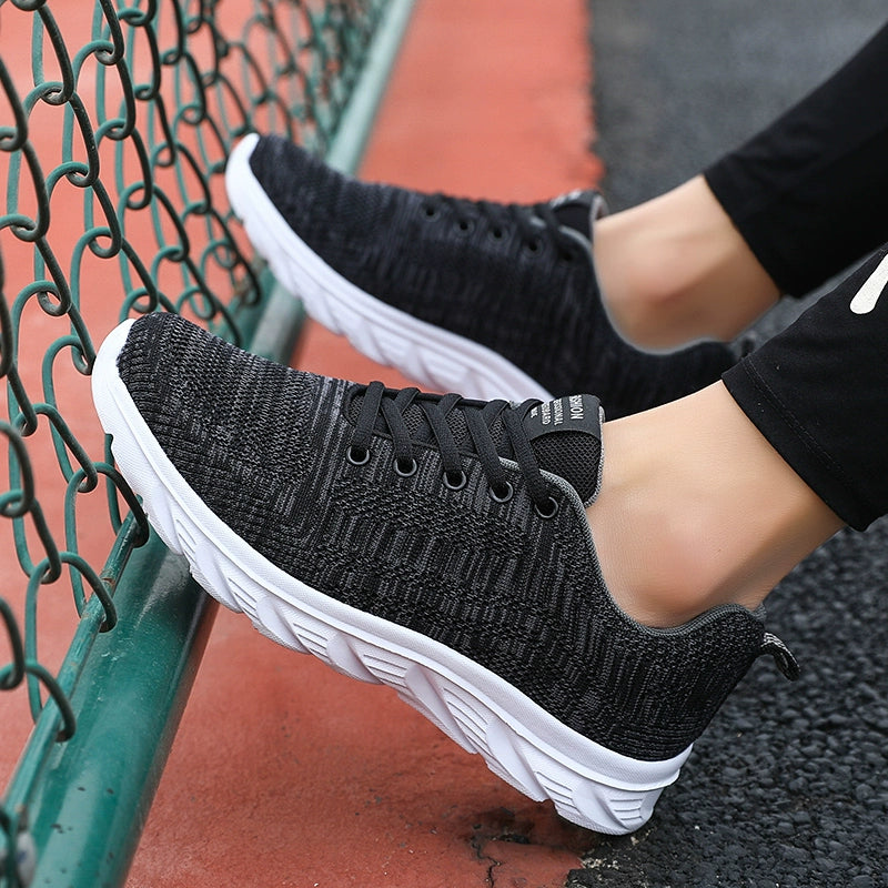 Breathable Athletic Sneakers with Advanced Shock Absorption and Non-Slip Sole