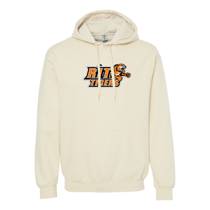 Men's RIT Tigers Logo Softstyle Midweight Hooded Sweatshirt