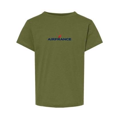 Air France Logo BELLA  CANVAS Toddler Jersey Tee