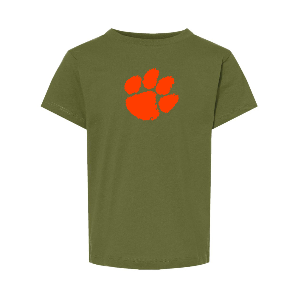 Clemson Tigers BELLA  CANVAS Toddler Jersey Tee