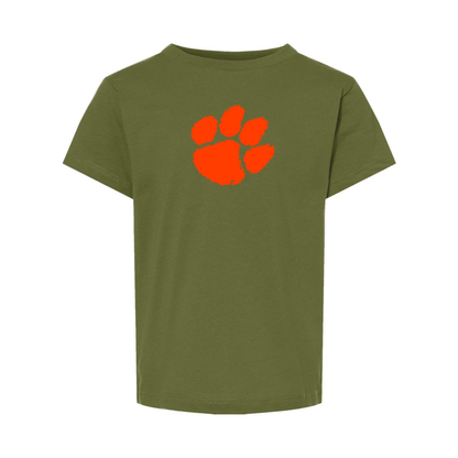 Clemson Tigers BELLA  CANVAS Toddler Jersey Tee