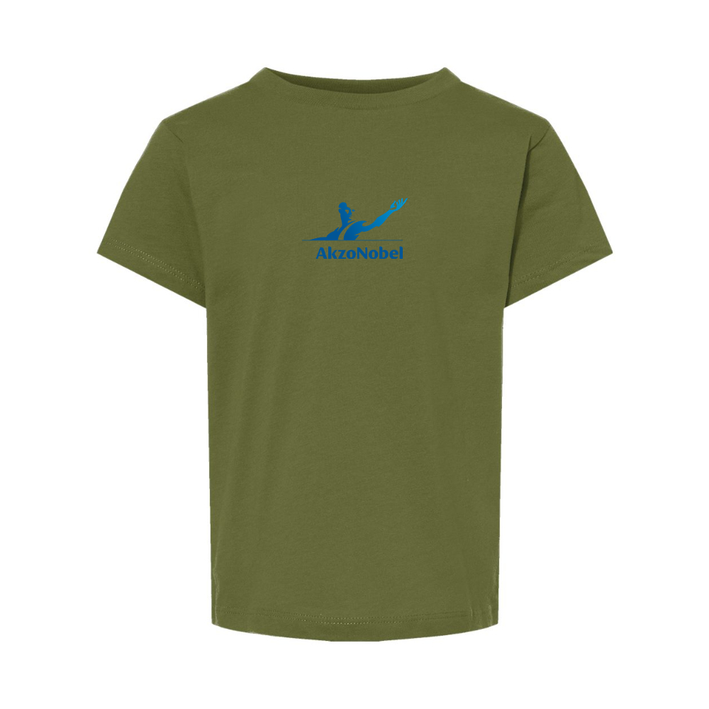 AkzoNobel Logo BELLA  CANVAS Toddler Jersey Tee